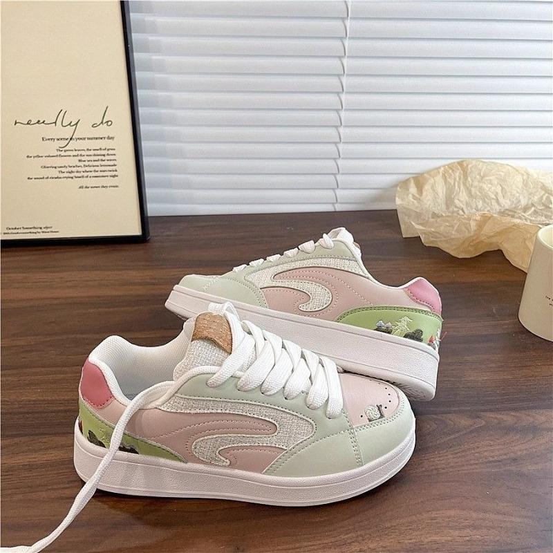 New Retro and Versatile Couple Shoes, Casual Shoes, and Sports Skateboard Shoes