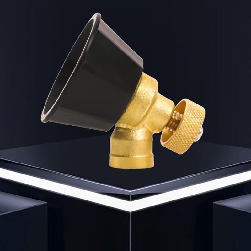 Copper High Pressure Pesticide Sprayer Nozzle Watering Adjustable Irrigation Air Vortex Nozzle Gardening Pest Control