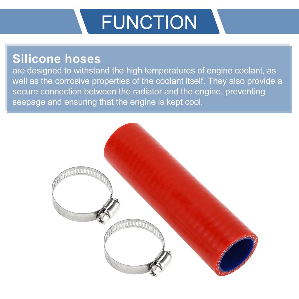 X AUTOHAUX Inner Diameter 32mm Length 150mm 0 Degree Straight