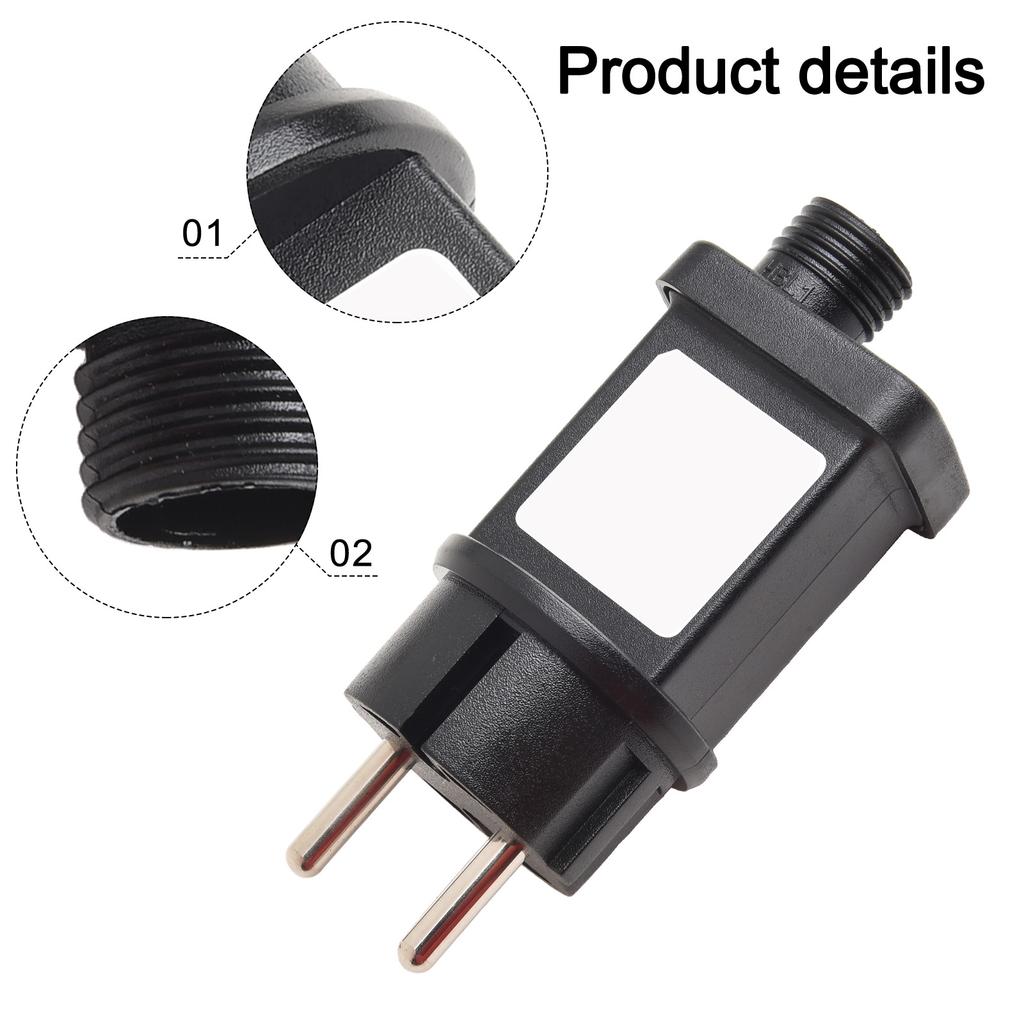 Adaptateur secteur Transformateur Driver pour Guirlandes Lumineuses LED IP44 24V 6W Pour Guirlandes Basse Tension Accessoires d'Éclairage