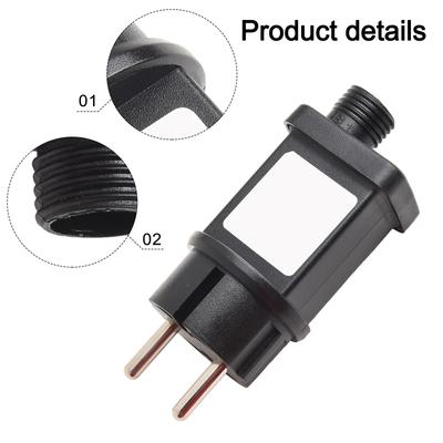 LED Fairy Lights Power Supply Adapter Transformer Driver IP44 24V 6W For Low Voltage String Lights Lighting Accessories