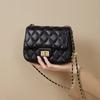 Girls Rhombus Small Square Bag Commuter Bag Small Bag Versatile Chain Bag Simple Shoulder Crossbody Bag Women's Bag Wholesale