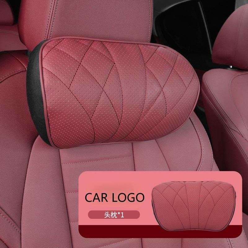 Car Neck Pillow Cushion For Automotive Interior 2024 2025 Accessories Four Season Universal Vehicle Head Pillow Cushion Headrest