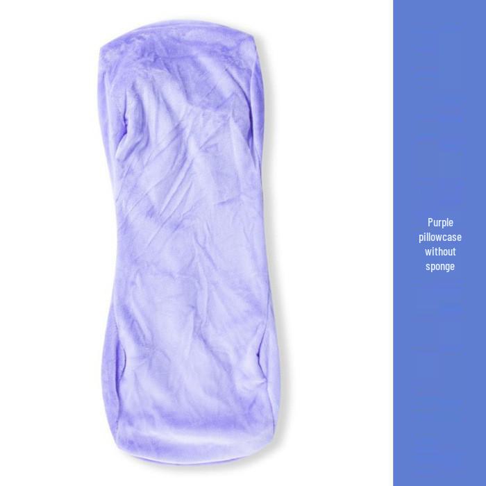 U-Shaped Leather Neck Support Pillow for Eyelash Extensions and Microblading In Beauty Salons.