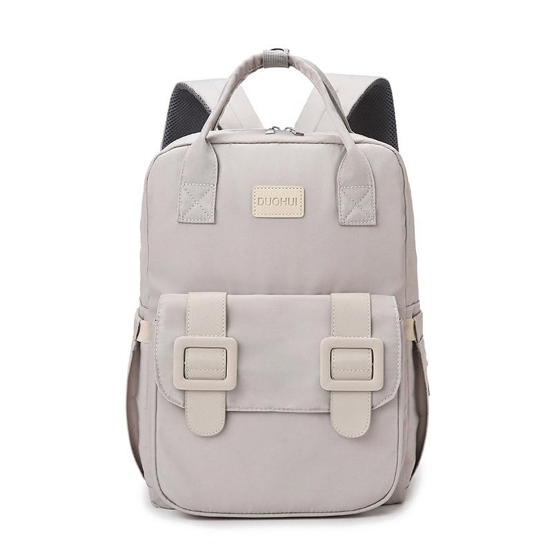 

Fashion Backpack Student School Bag Fashion сірий колір