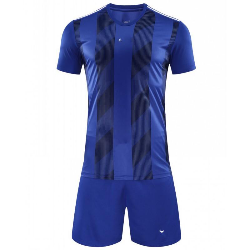 Adult Soccer Jersey Set Short Sleeve Team Uniform Custom Print Number Name Sportswear