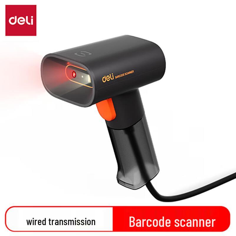 Deli AA006 2D Wired Barcode Scanner