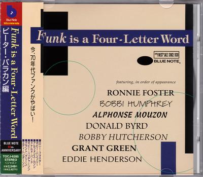 CD VARIOUS RONNIE FOSTER BOBBI HUMPH  FUNK IS A FOURLETTER WORD Peter Ba TOCJ6285 Blue Note 1998 Japan ObiJazz Used
