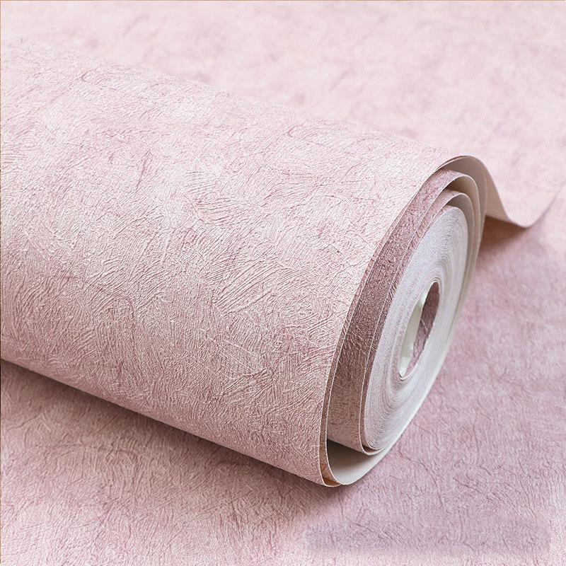 Solid Color Diatomaceous Mud Wallpaper for Living Room Bedroom Pink Wallpaper Non Self-adhesive  Wall Papers Home Decor