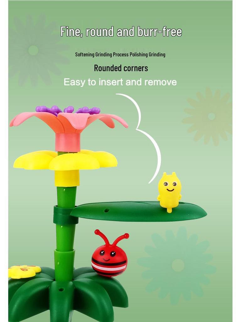 Interlocking DIY Garden Building Blocks - Free Shipping Children's Assembly Toy