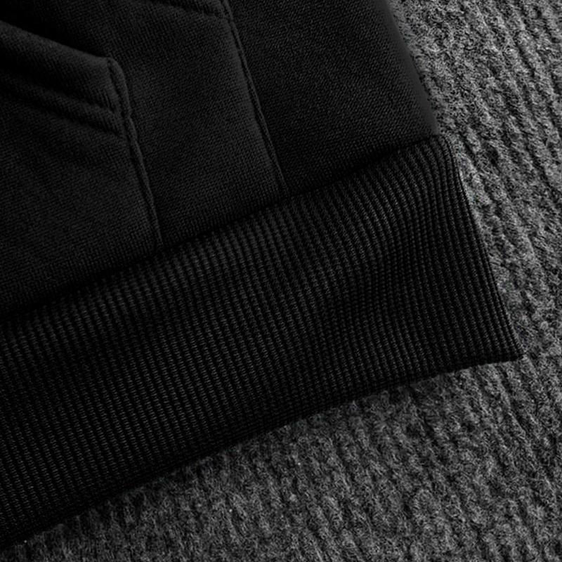 Jesienno-zimowa casualowa moda w stylu europejskim i amerykańskim, męska i damska bluza z kapturem z nadrukiem, z podwójnym kapturem i podwójną kieszenią