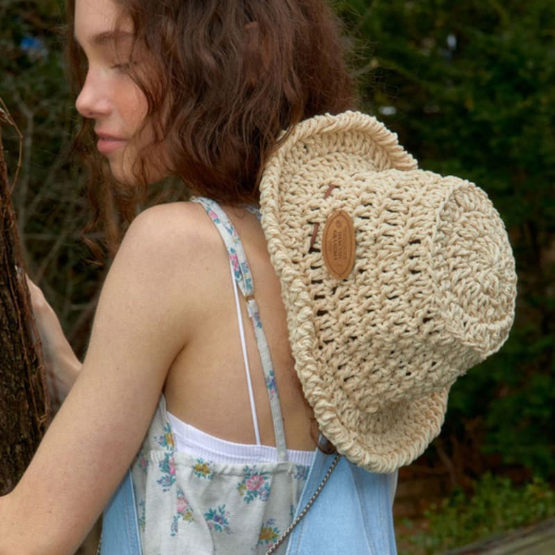 DANCING GRANDMA GARDENER HAT : SAND BEIGE