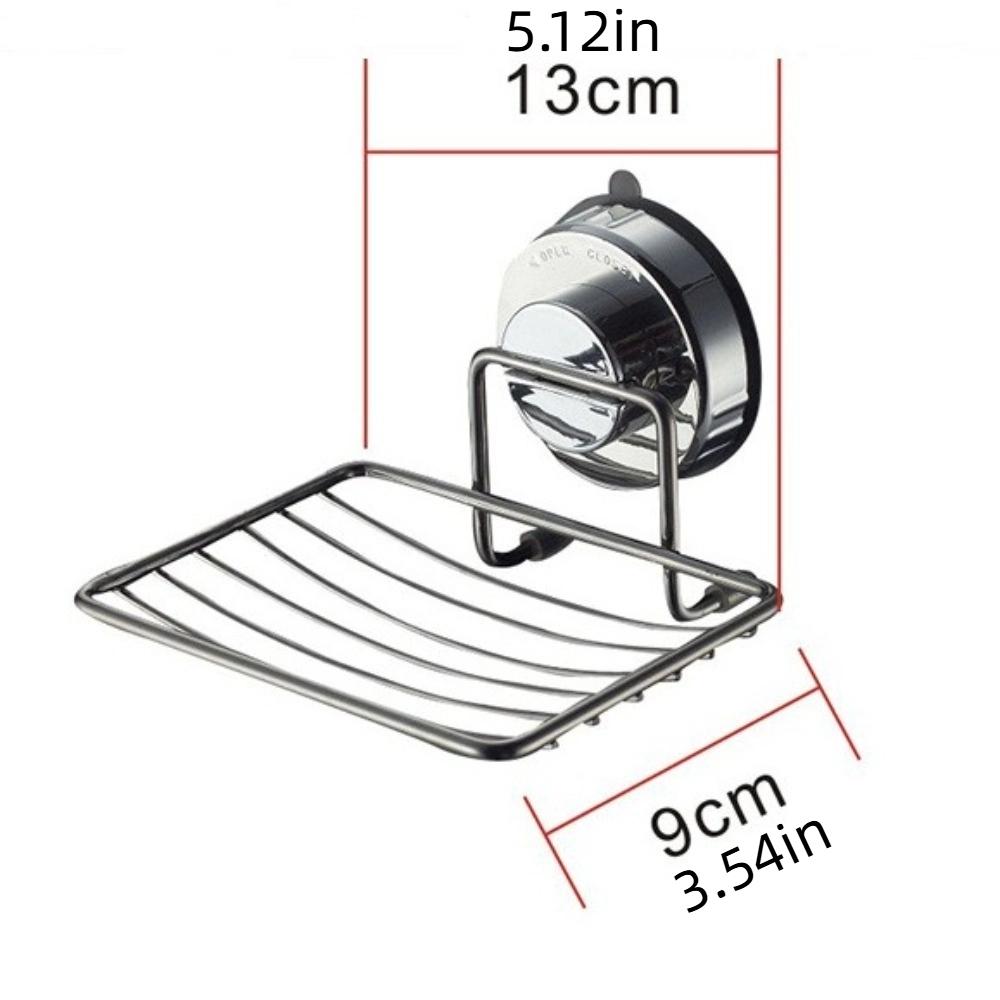 No-Drilling Shower Soap Holder Wall Mounted Bathroom Sponge Holder Soap Tray  for Kitchen Sink