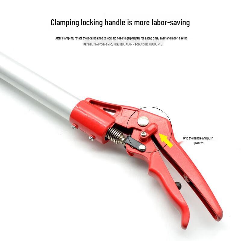 Телескопический сборщик фруктов и секатор WEDO, штекер CN (адаптер в комплекте)