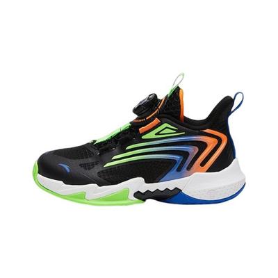 Lightweight Shock Absorbing Durable Low Top Kids Basketball Shoes Kids Sneaker Black Orange Green 312329953-4