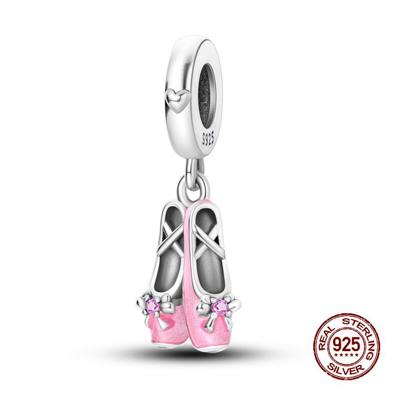 100 Copper Perfume Headphones Pink Princess Daily Charm Bead Charms Bead Charms Compatible With 3mm Authentic Bracelets Fine Do It Yourself Jewellery