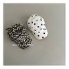 Ins Korean Blogger The Same Polka Dot Leopard Print Baseball Cap Women's Summer Breathable Thin Big Head Circumference Cap Parent-child