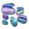 8-75mm Hole Puncher Heart/Star Shaped Hole Cards Making Embossing Device Handmade DIY Scrapbook Paper Cutting Machine Gift