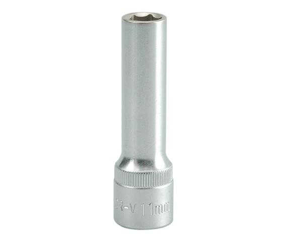 Long Socket 6-Point Chrome 1/2'' 11Mm - Yt-1224