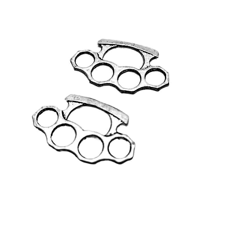 K Pieces/lot Brass Knuckles Charms Pendants for Jewelry Making Necklaces Keychains Earrings DIY Handmade Accessories Wholesale