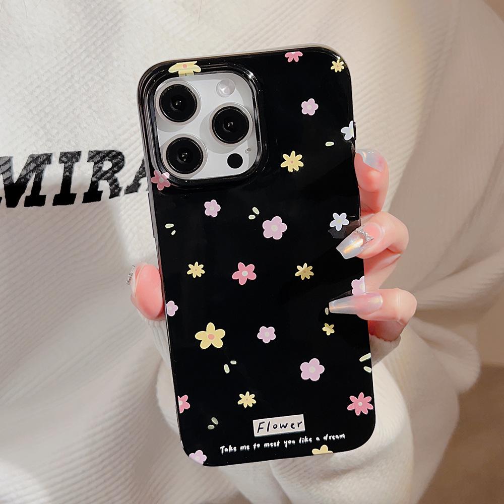 Creative Colorful Small Flower Phone Case for iPhone 17 iPhone 17 Pro Max