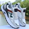 Dad shoes men's shoes leather sneakers men's 2026 new non-slip waterproof casual shoes lightweight shock-absorbing running shoes