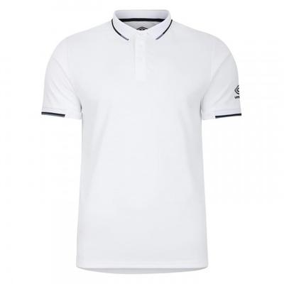 Mens Ribbed Cuff Polo Shirt
