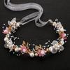Tiarine Floreali Ghirlanda di Fiori Corona da Fata Fascia Corona Elegante per Ragazze Copricapo per Bambini