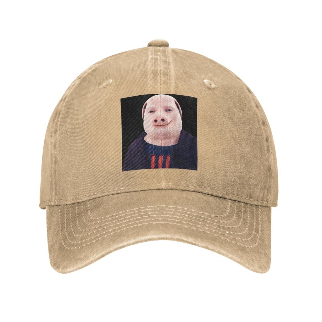John Pork ruft Jeansmütze Lässige Baseballkappen Verstellbare Mütze Sommer Unisex Baseballkappen