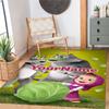 Masha Bear Customize Text Area Rug Suitable for Entryway Living Rooms Outdoor Hallway Antislip Carpet Office home decor Spiritual Gift