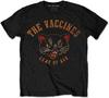 Rock Off The Vaccines 'Cat' (Black) T-Shirt