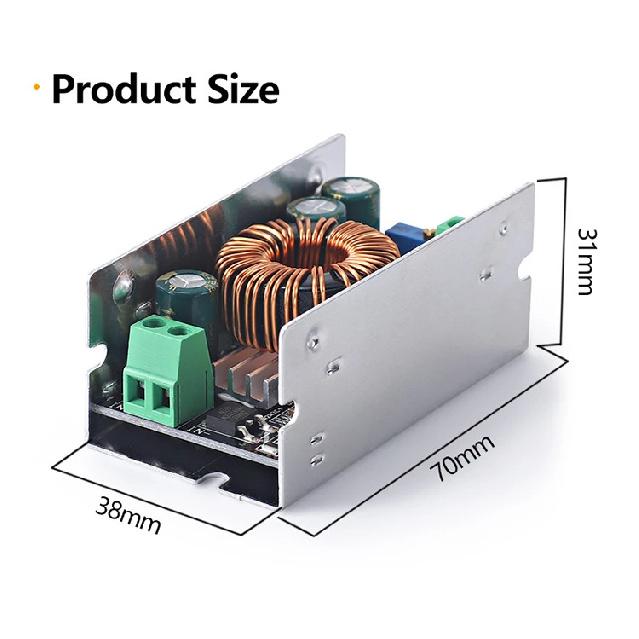 100W 6A DCDC Buck Converter 10-90V 12V 24V 36V 48V 60V 72V 86 to 1.5V-60V Step-down Power Voltage Regulator Module
