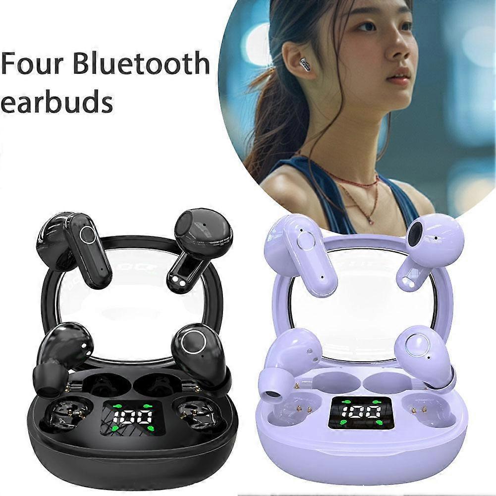 2026 Ultra Mini 2-Pack Bluetooth Earbuds, Mini Sleep In-Ear Earbuds