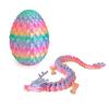 1Set 3D Printed Dragon Egg Articulated Joint Model Stress Relief Fidget Decompression Toy Home Office Desk Decor Gift for Adults