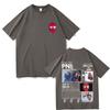 French Rap Band PNL Album Le Monde Chico 2025 Graphic T Shirt Unisex Women Hip Hop Fashion Short Sleeve Oversized Tshirt Streetwear