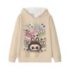 Labubu Printed Kids Long Sleeve Anime Boys Girls Hoodies Autumn Casual Clothes Thin Coat Children Cartoon Jackets Gifts