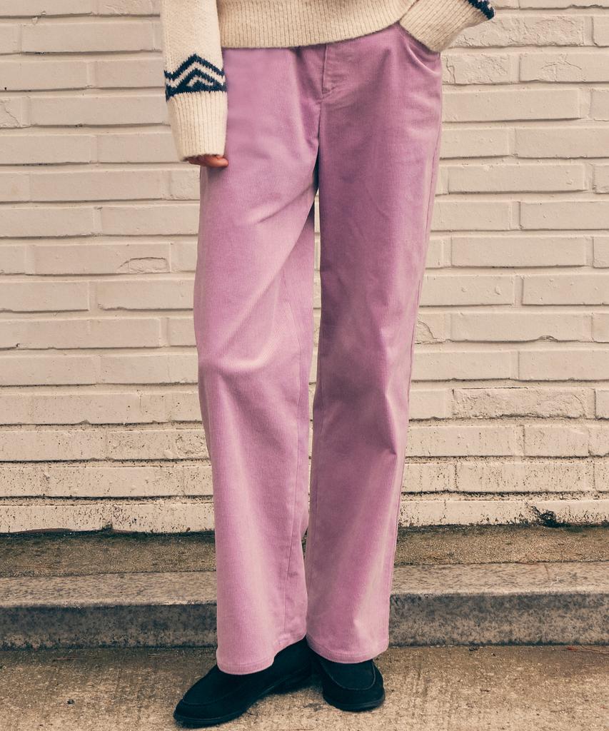ROLAROLA Basic Corduroy Pants Lavender