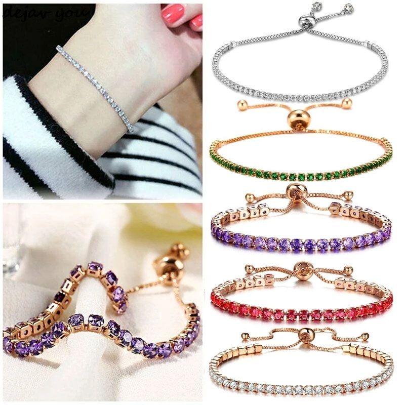 Stunning Crystal Bracelet Bangle In Silver And Gold For Women's Wedding Party