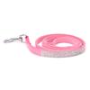 2 Stück Hundehalsband Kordelzug Seil Set Kristall Bling für Strassstein Verstellbares Band Welpe für Katzen Halsbänder Hals Hals St
