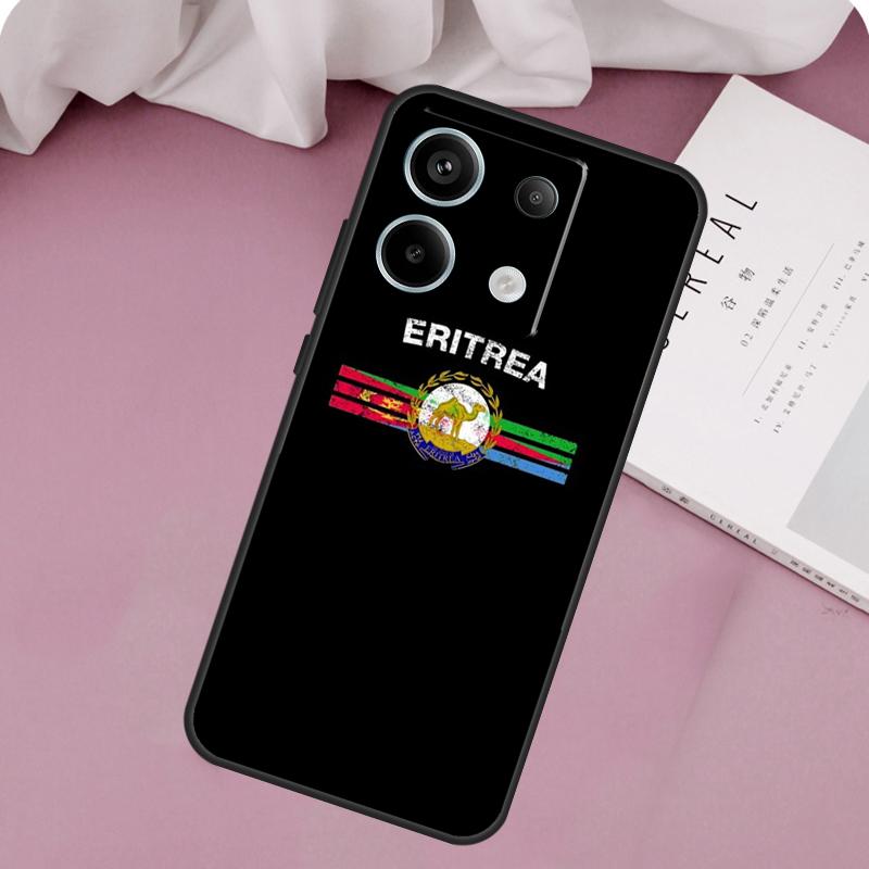 Eritrea Flag Case For Xiaomi Redmi Note 13 14 12 11 10 9 15 Pro Plus Redmi 15 14C 10C 12C 13C 15C Cover