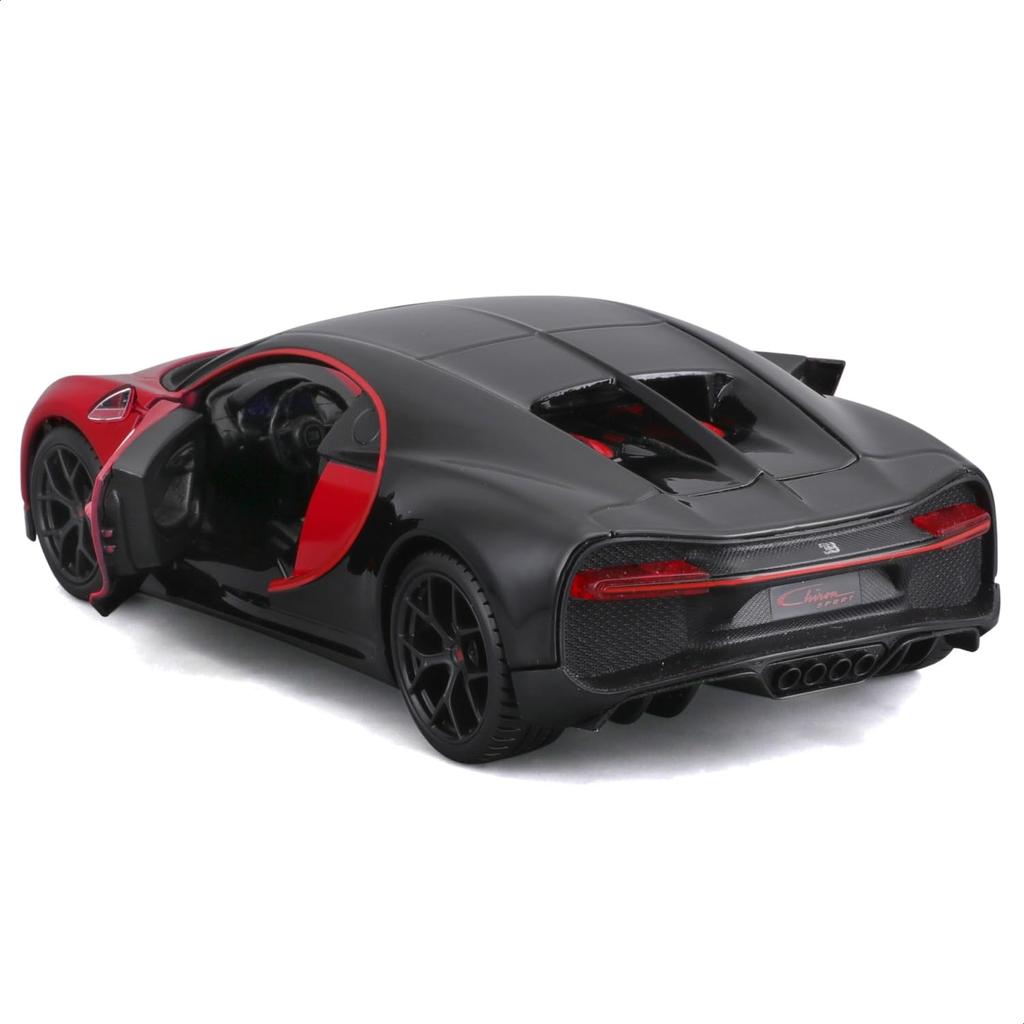 Maisto 1/24 Bugatti Chiron Sport Red / Diecast Model Car, Finished Product 31524