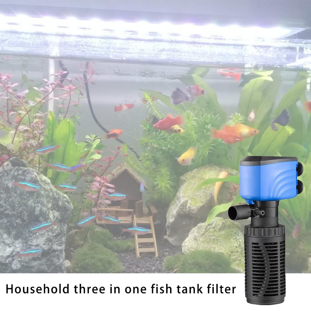 Low Maintenance 3 In 1 Aquariums Filter With Oxygenation And Circulations for Easy Installation and Maintenances