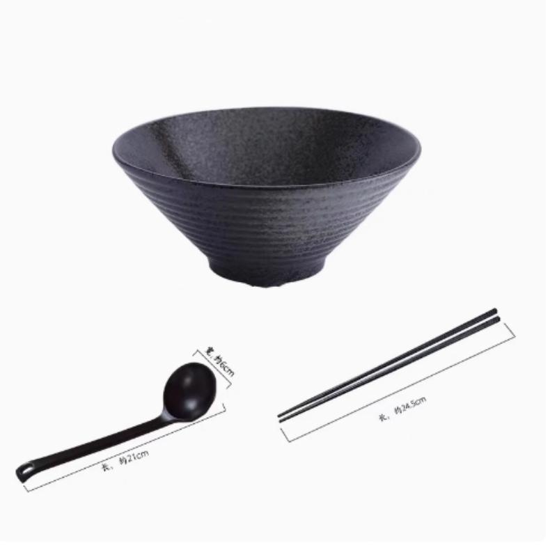 Japanese Ceramic Ramen Bowl – Creative Soup Bowl for Home or Restaurant Use
