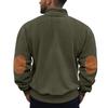 Men's Sweatshirt Loose Solid Color Outdoor Warm Breathable T-Shirt Top
