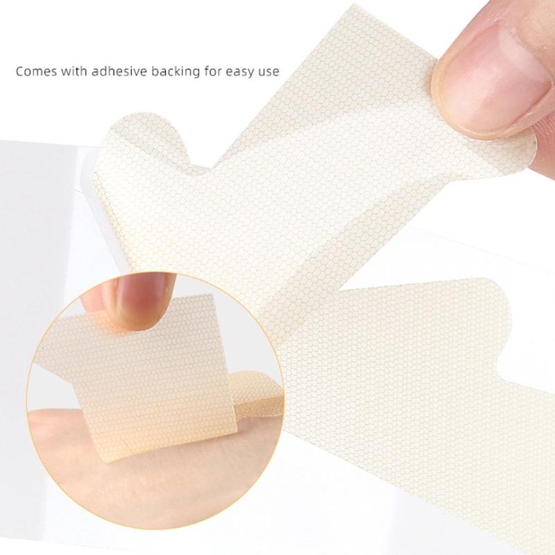 Reusable Facials Adhesive Strips For Instants Neck Tightening And Youthful Appearance 10 Sheets