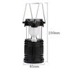 LED Mini Tent Lamp Portable Lantern Telescopic Torch Camping Lantern Waterproof Emergency Outdoor Light Camping special purpose