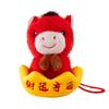 Cute Stuffed Animal Keyring Creative Plush Horse Doll Pendant Zodiac Pony Figurine  Car Decoration