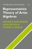 The Representation Theory of Artin Algebras Book