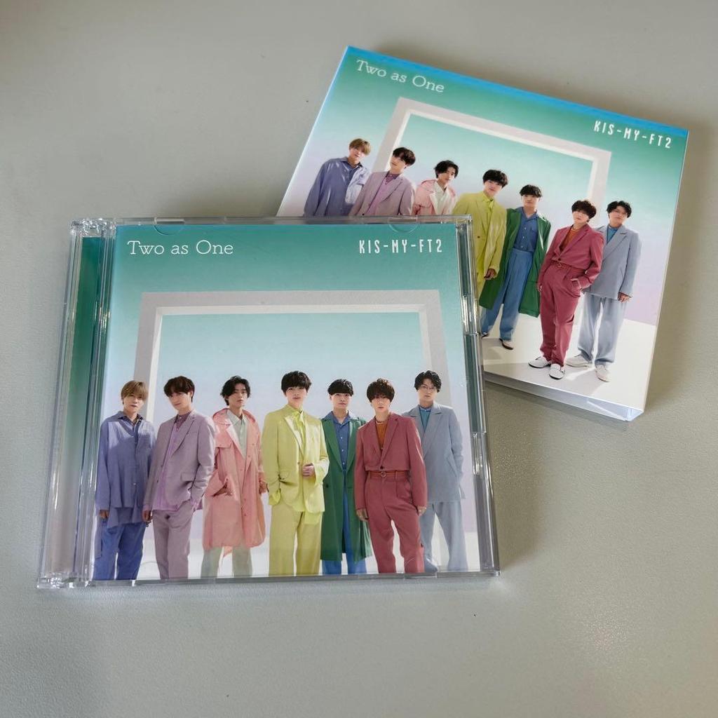 Used Kis-My-Ft2 Two As One 3-Disc CD Set Bundle