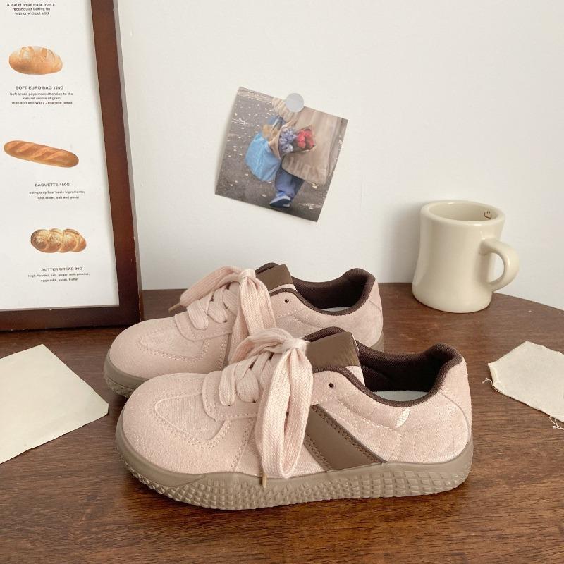 Thick-soled Shoes for Women, Breathable and Versatile, Low-top Shoes, Retro Casual Sports Sneakers